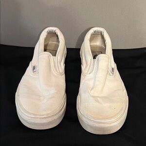 Vans Classic Slip-On Sneakers White Women’s Size 7